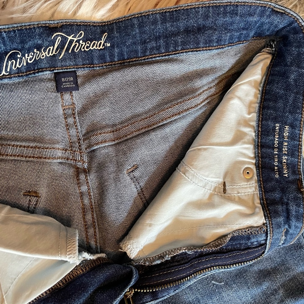 Universe Thread High Rise Skinny Size 29/8 Regular - Picture 6 of 9